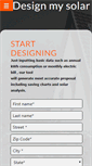 Mobile Screenshot of designmysolar.com